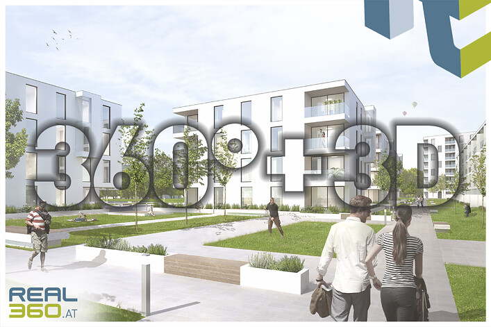 Außenansicht des Neubau-Wohngebäudes